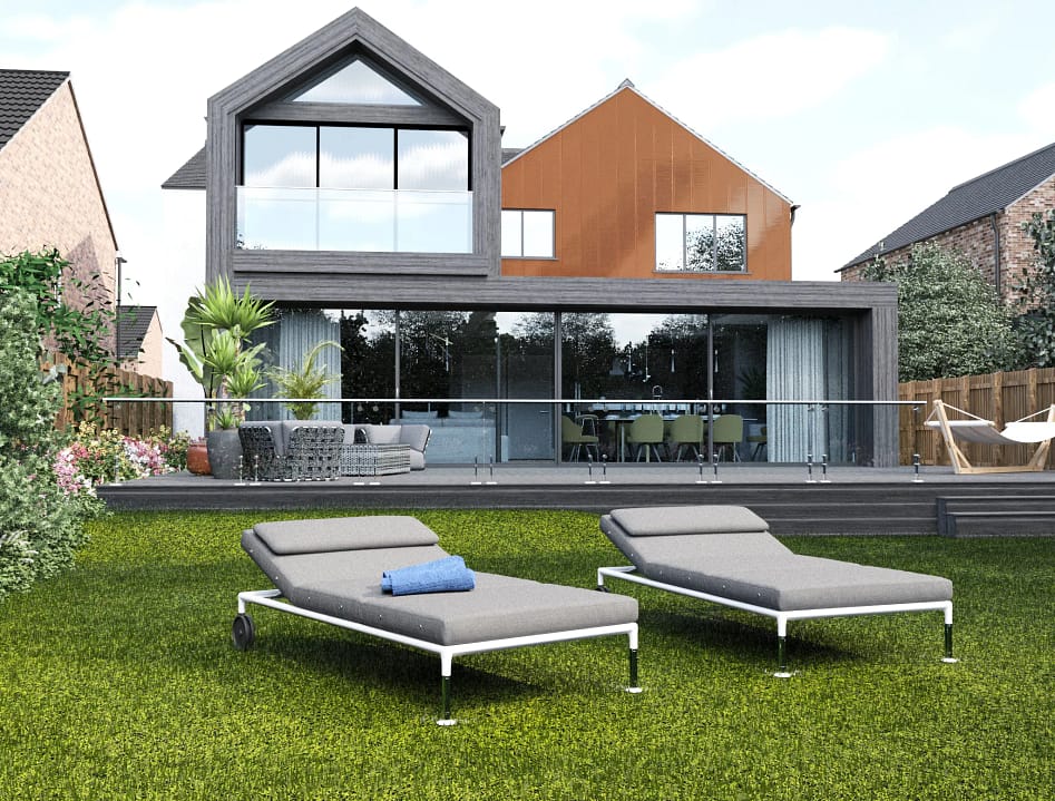 Property Exterior CGI Visuals Garden
